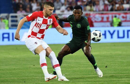 Футбол. ЧМ-2018. Матч Хорватия - Нигерия