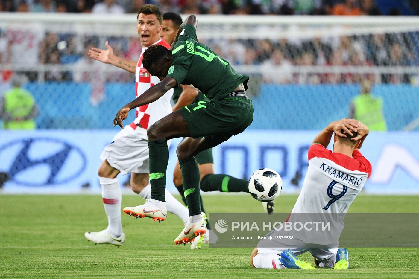 Футбол. ЧМ-2018. Матч Хорватия - Нигерия