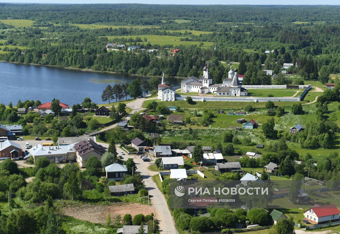 Ферапонтов Белозерский монастырь в Вологодской области