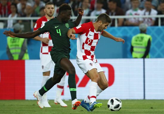 Футбол. ЧМ-2018. Матч Хорватия - Нигерия
