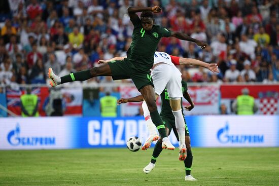 Футбол. ЧМ-2018. Матч Хорватия - Нигерия