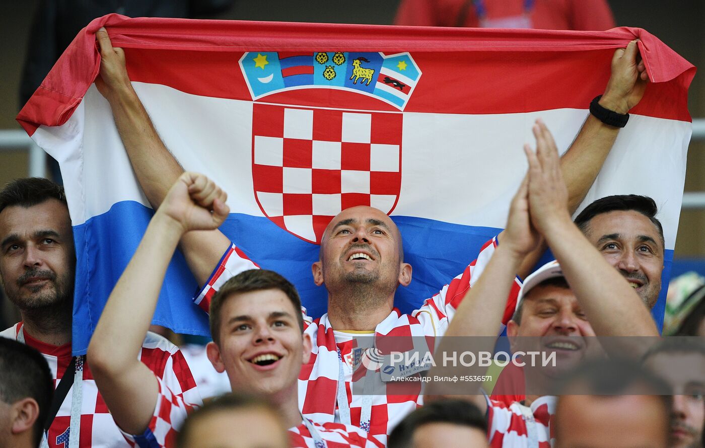 Футбол. ЧМ-2018. Матч Хорватия - Нигерия