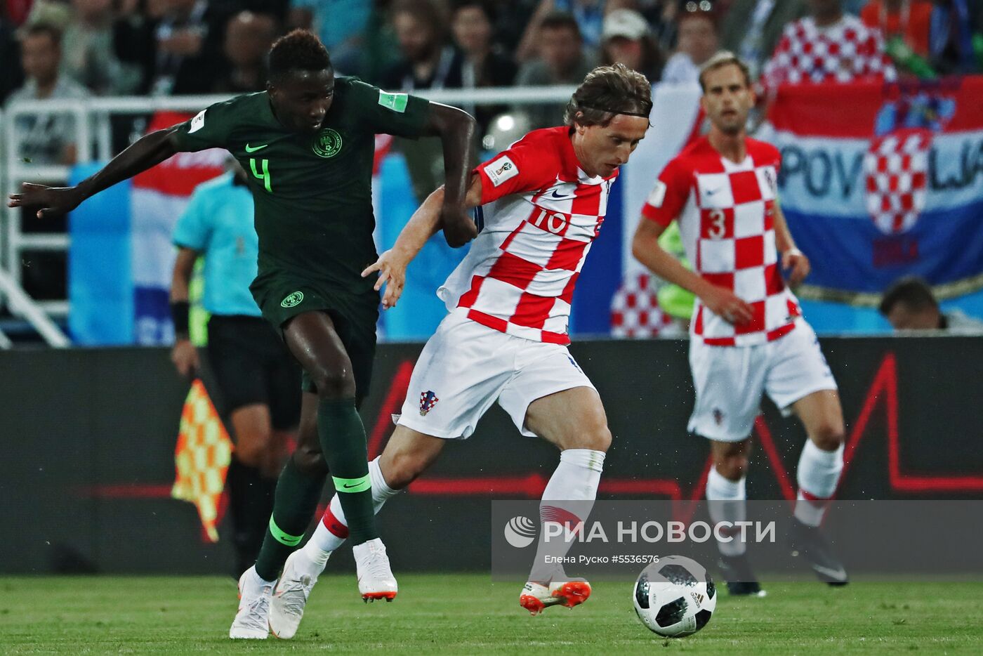 Футбол. ЧМ-2018. Матч Хорватия - Нигерия