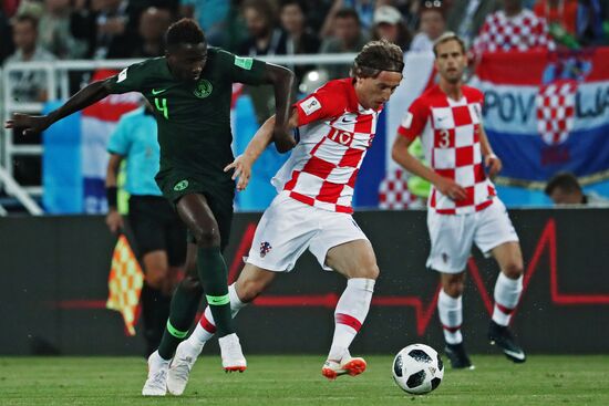 Футбол. ЧМ-2018. Матч Хорватия - Нигерия