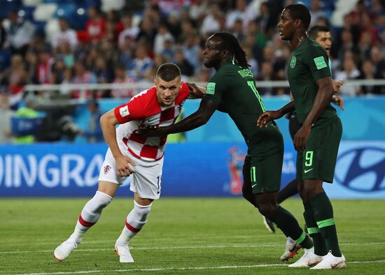 Футбол. ЧМ-2018. Матч Хорватия - Нигерия