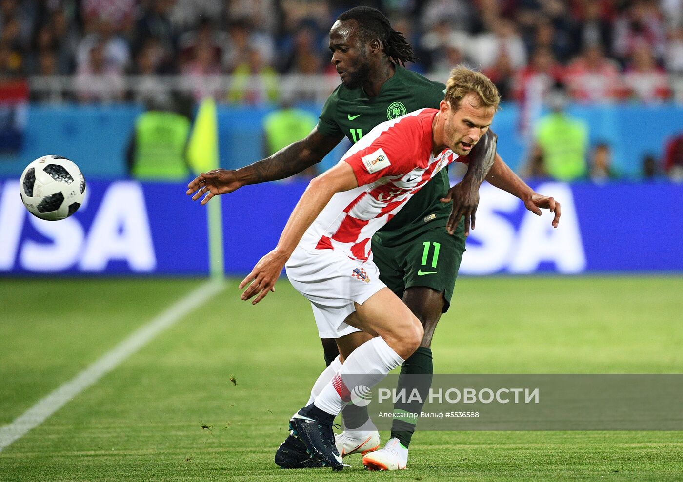 Футбол. ЧМ-2018. Матч Хорватия - Нигерия