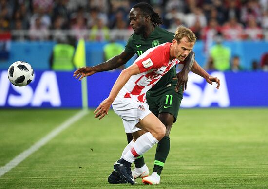 Футбол. ЧМ-2018. Матч Хорватия - Нигерия