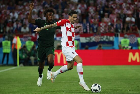 Футбол. ЧМ-2018. Матч Хорватия - Нигерия