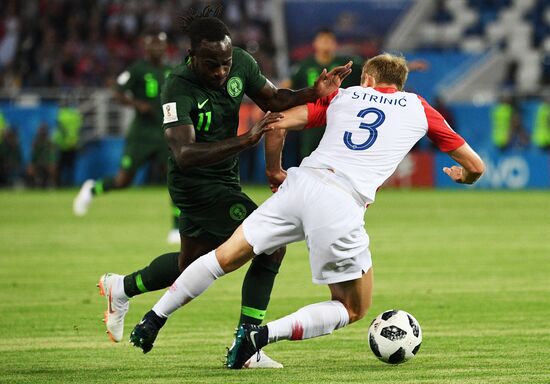 Футбол. ЧМ-2018. Матч Хорватия - Нигерия