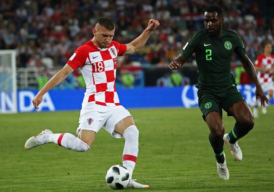 Футбол. ЧМ-2018. Матч Хорватия - Нигерия