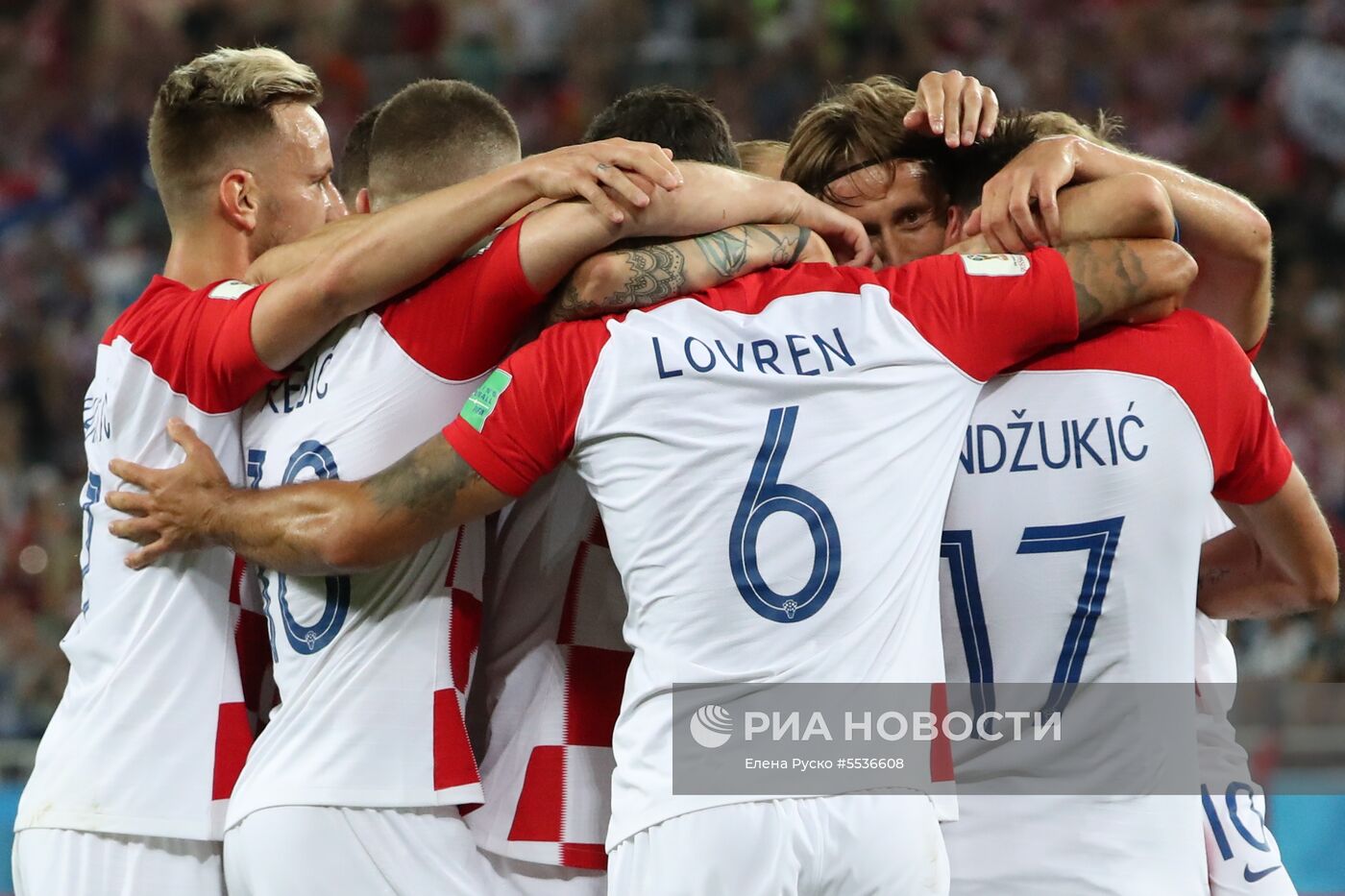 Футбол. ЧМ-2018. Матч Хорватия - Нигерия