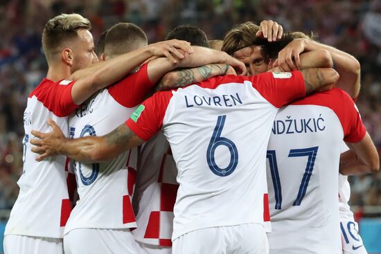 Футбол. ЧМ-2018. Матч Хорватия - Нигерия