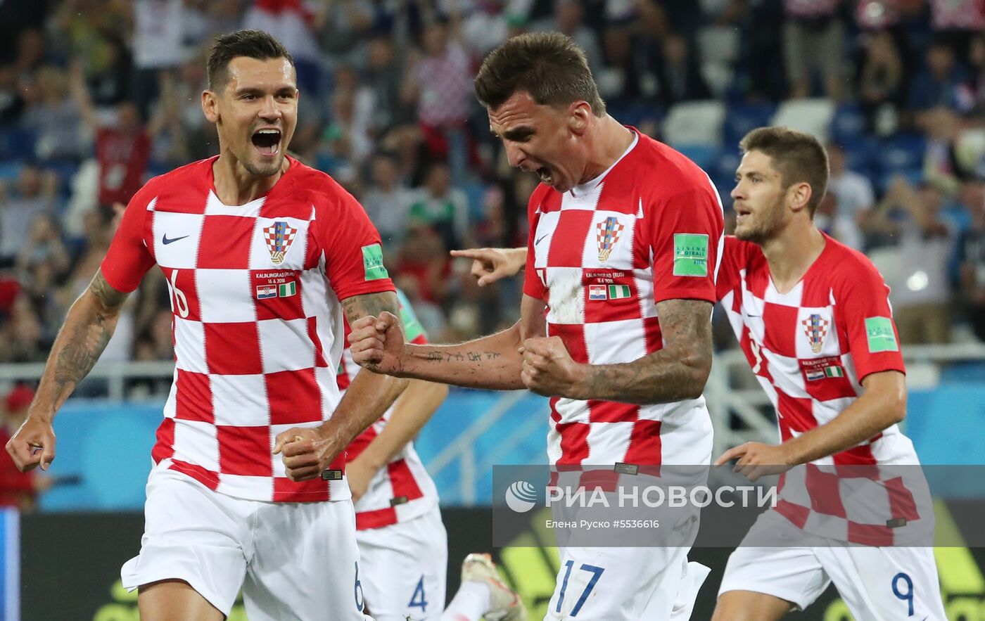 Футбол. ЧМ-2018. Матч Хорватия - Нигерия