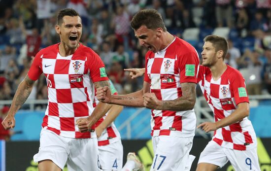 Футбол. ЧМ-2018. Матч Хорватия - Нигерия