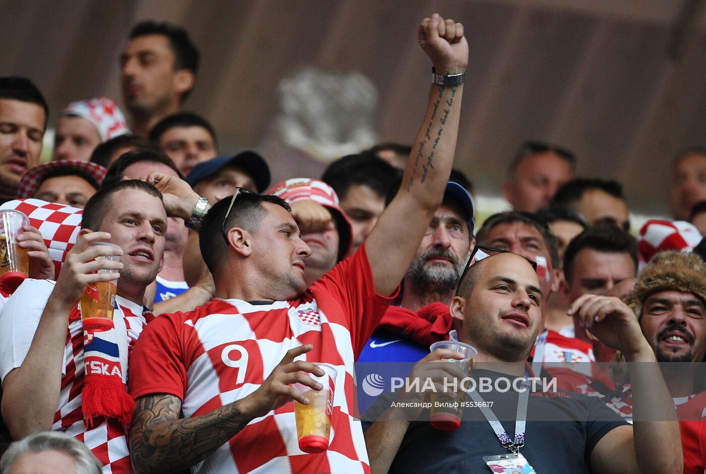 Футбол. ЧМ-2018. Матч Хорватия - Нигерия