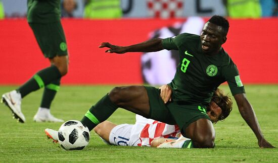 Футбол. ЧМ-2018. Матч Хорватия - Нигерия