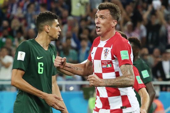 Футбол. ЧМ-2018. Матч Хорватия - Нигерия