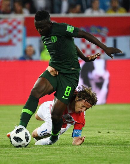 Футбол. ЧМ-2018. Матч Хорватия - Нигерия