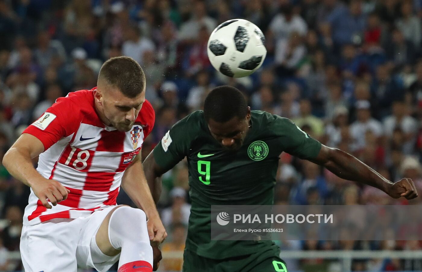 Футбол. ЧМ-2018. Матч Хорватия - Нигерия