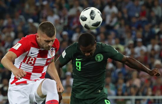 Футбол. ЧМ-2018. Матч Хорватия - Нигерия