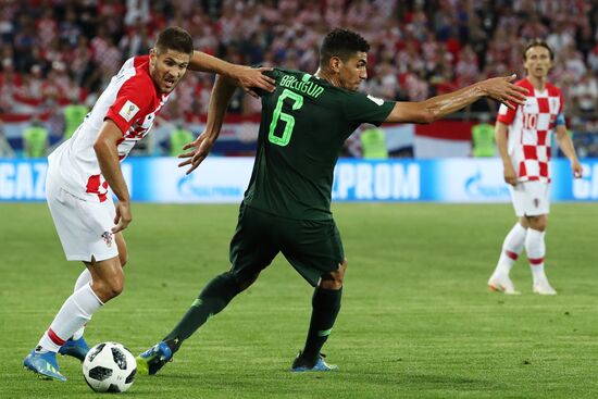 Футбол. ЧМ-2018. Матч Хорватия - Нигерия