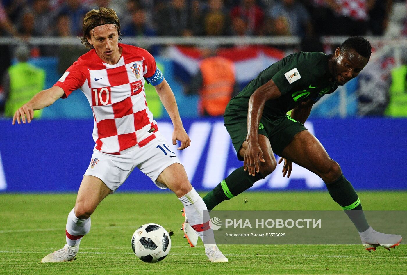 Футбол. ЧМ-2018. Матч Хорватия - Нигерия