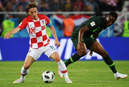 Футбол. ЧМ-2018. Матч Хорватия - Нигерия