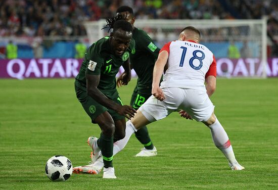 Футбол. ЧМ-2018. Матч Хорватия - Нигерия