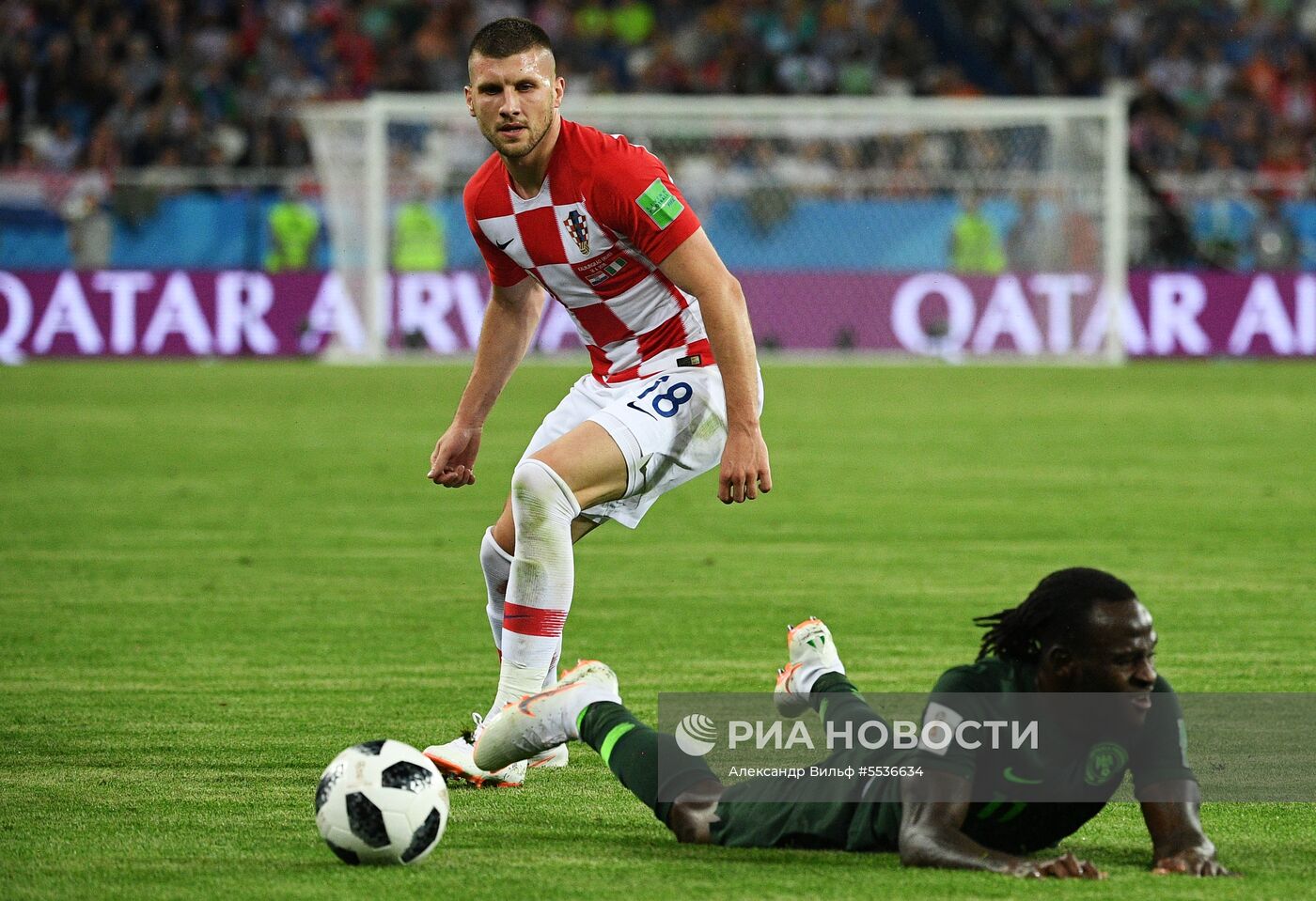 Футбол. ЧМ-2018. Матч Хорватия - Нигерия