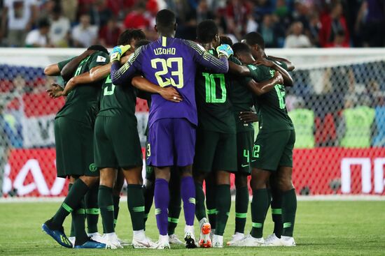 Футбол. ЧМ-2018. Матч Хорватия - Нигерия