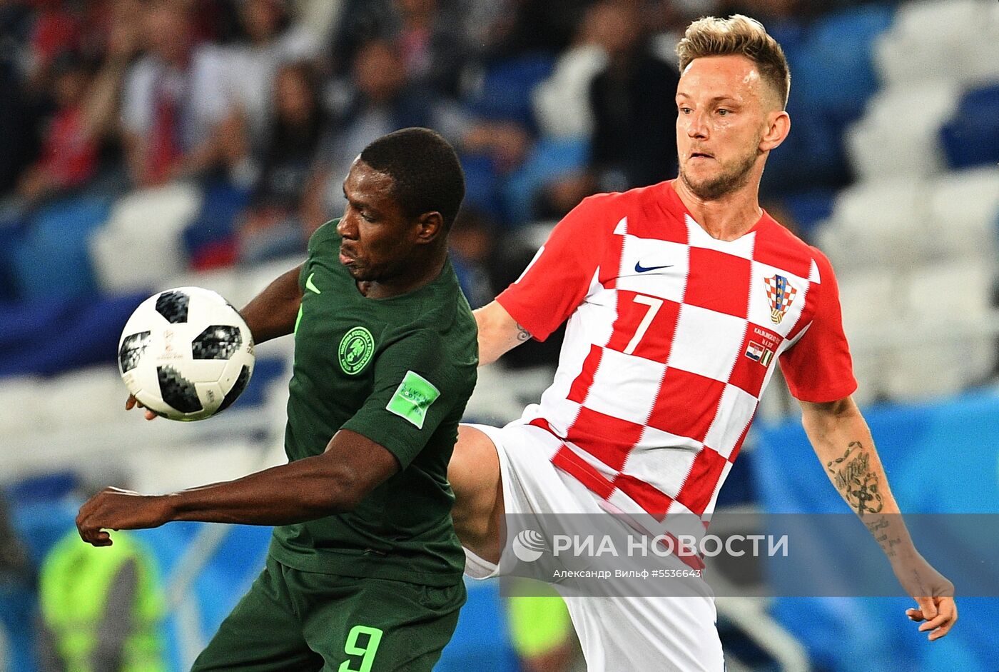 Футбол. ЧМ-2018. Матч Хорватия - Нигерия