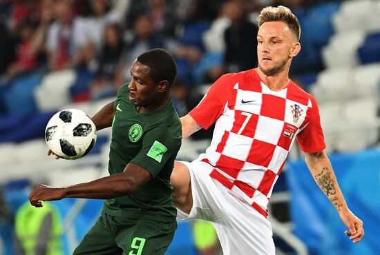 Футбол. ЧМ-2018. Матч Хорватия - Нигерия
