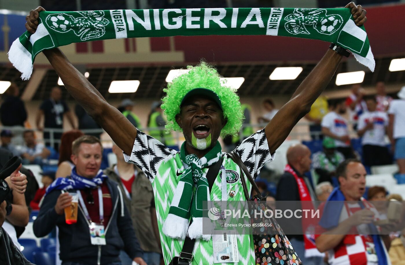 Футбол. ЧМ-2018. Матч Хорватия - Нигерия