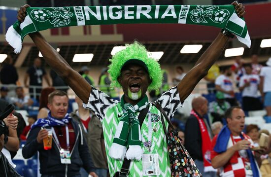 Футбол. ЧМ-2018. Матч Хорватия - Нигерия