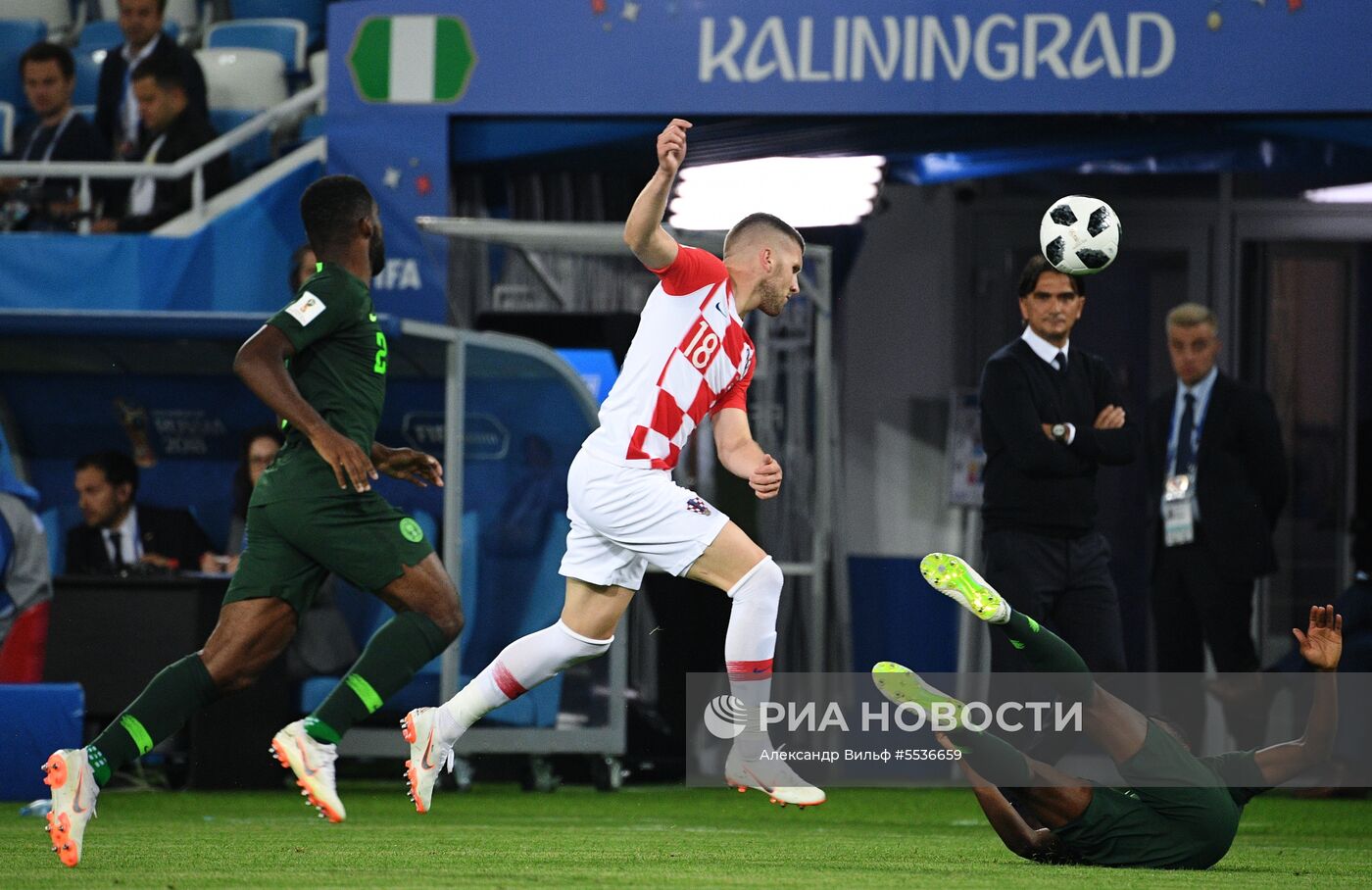 Футбол. ЧМ-2018. Матч Хорватия - Нигерия