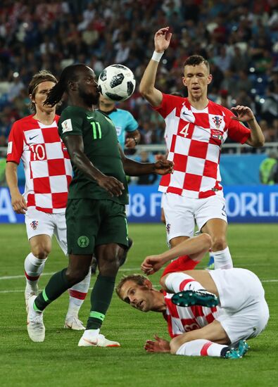 Футбол. ЧМ-2018. Матч Хорватия - Нигерия