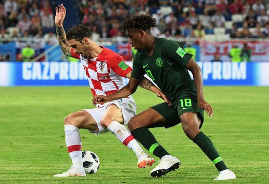 Футбол. ЧМ-2018. Матч Хорватия - Нигерия