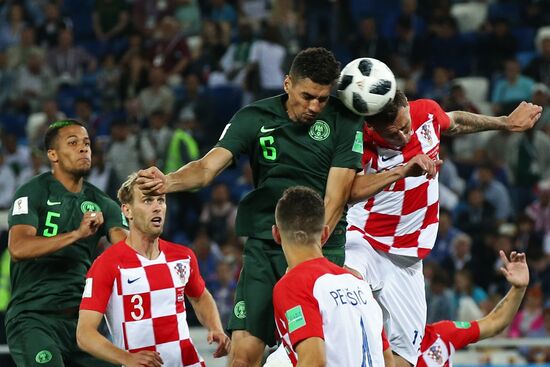 Футбол. ЧМ-2018. Матч Хорватия - Нигерия