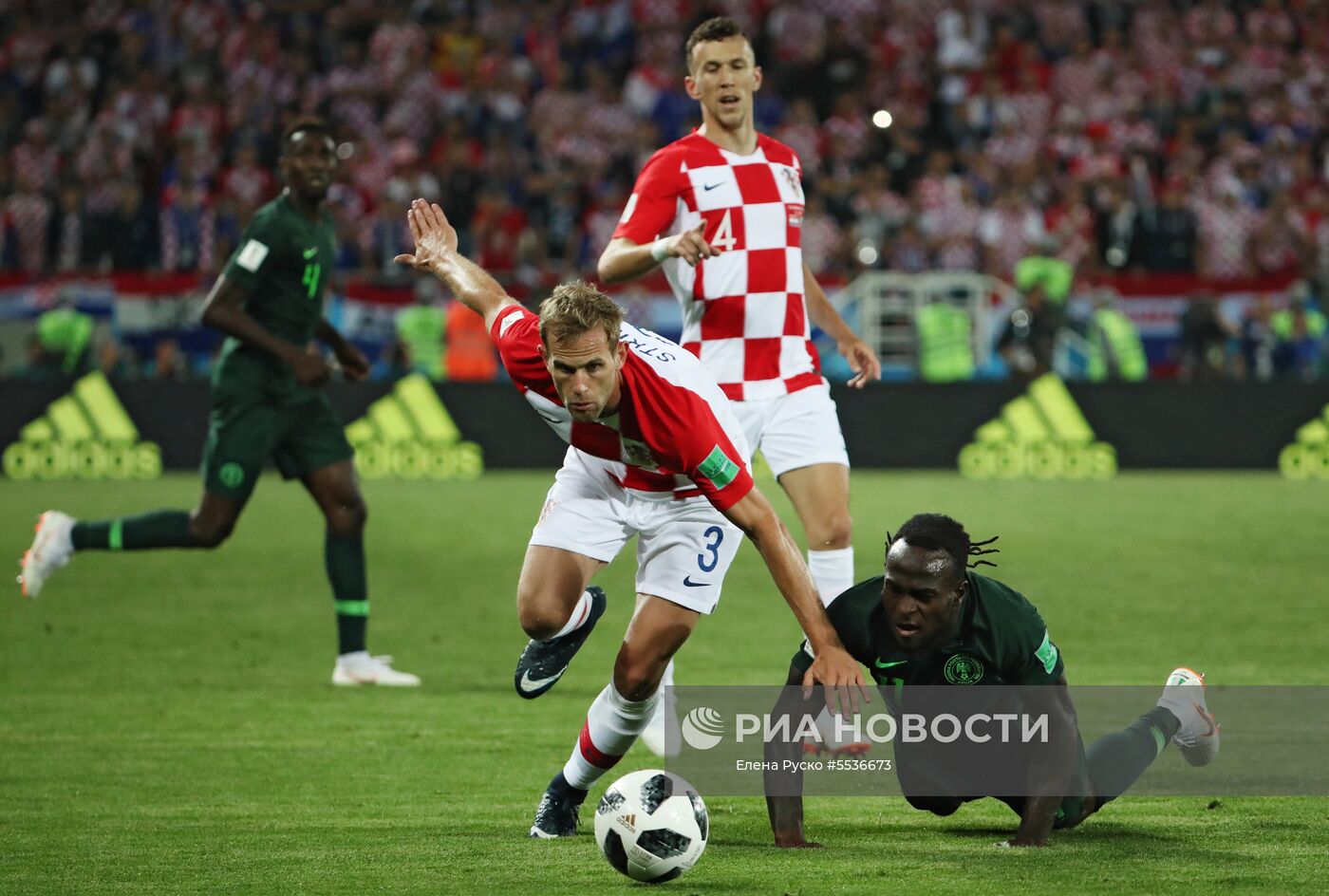 Футбол. ЧМ-2018. Матч Хорватия - Нигерия