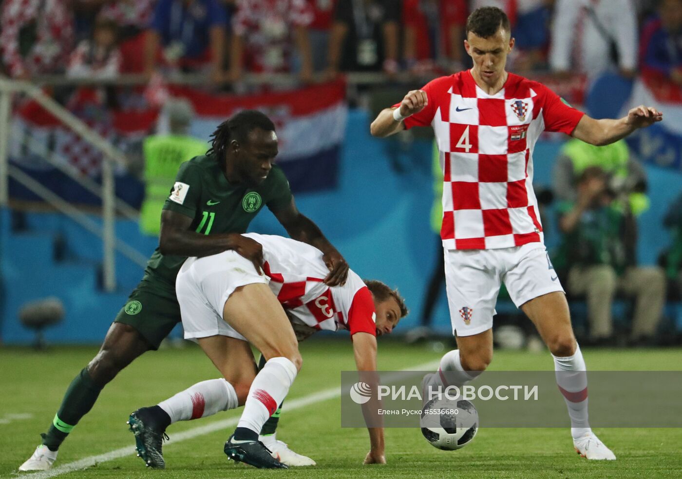 Футбол. ЧМ-2018. Матч Хорватия - Нигерия