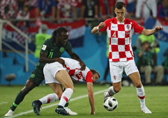 Футбол. ЧМ-2018. Матч Хорватия - Нигерия