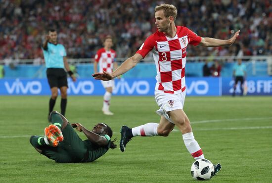 Футбол. ЧМ-2018. Матч Хорватия - Нигерия