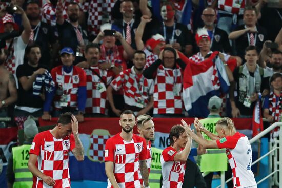 Футбол. ЧМ-2018. Матч Хорватия - Нигерия