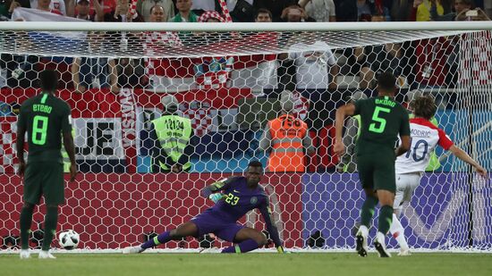 Футбол. ЧМ-2018. Матч Хорватия - Нигерия