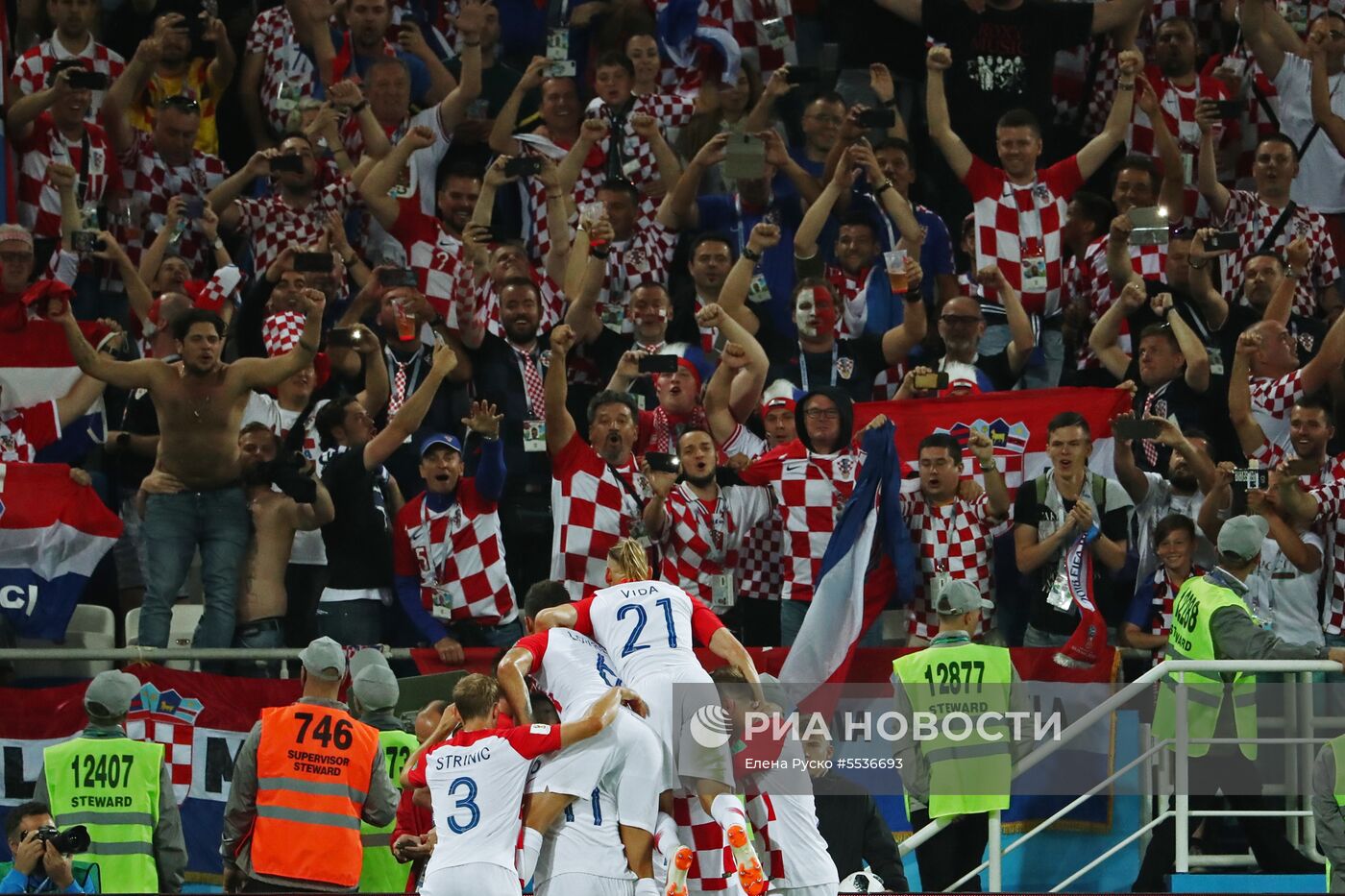 Футбол. ЧМ-2018. Матч Хорватия - Нигерия