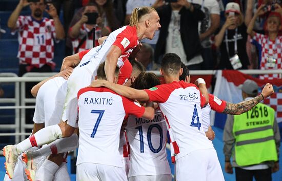 Футбол. ЧМ-2018. Матч Хорватия - Нигерия