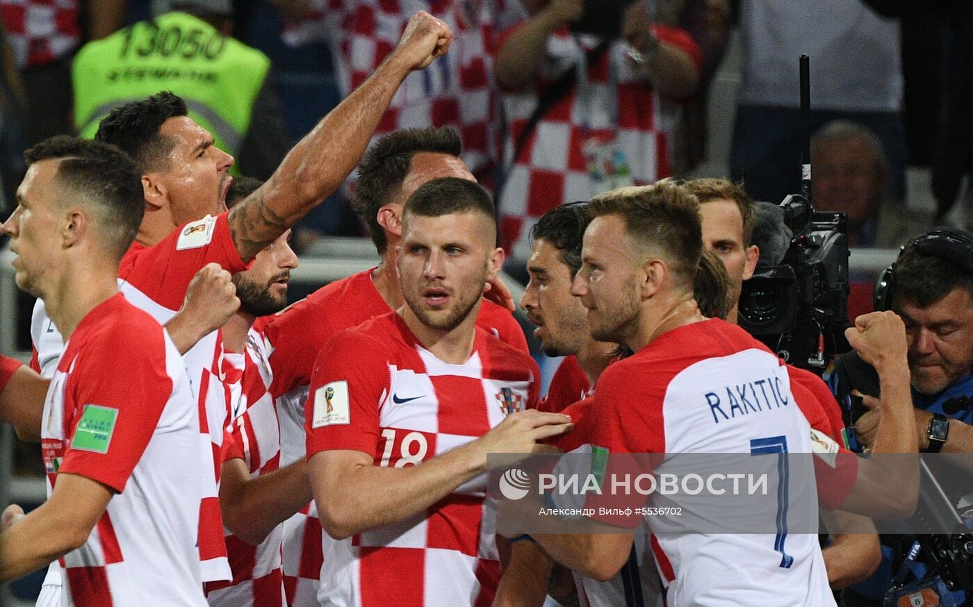 Футбол. ЧМ-2018. Матч Хорватия - Нигерия