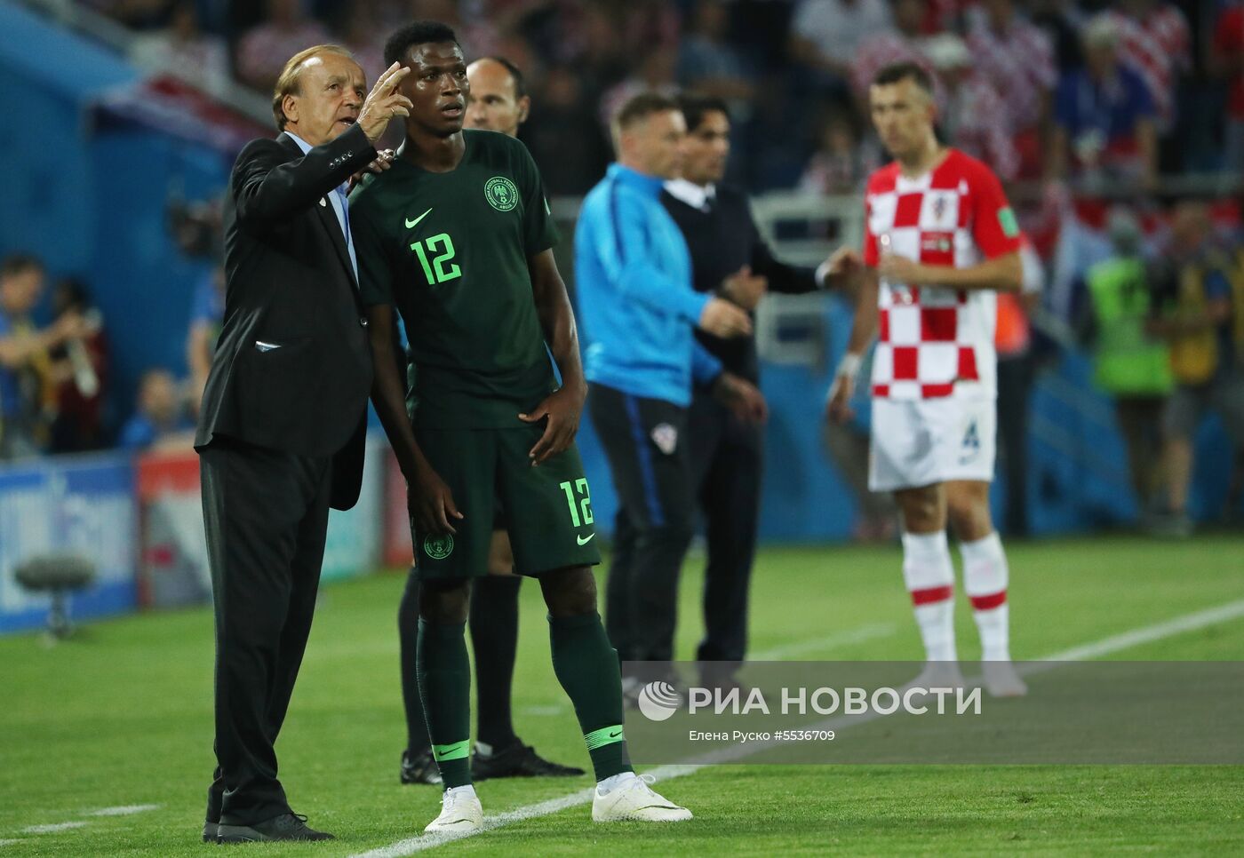 Футбол. ЧМ-2018. Матч Хорватия - Нигерия
