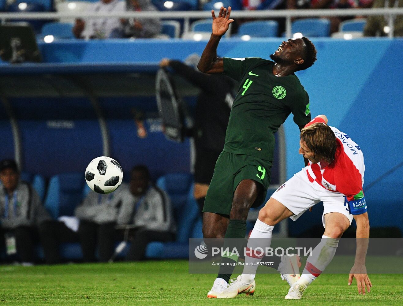 Футбол. ЧМ-2018. Матч Хорватия - Нигерия