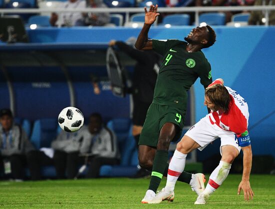 Футбол. ЧМ-2018. Матч Хорватия - Нигерия